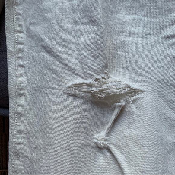 Universal Thread Highest Rise Vintage Crop Jeans Y2K Cream Trendy Denim 16 - Picture 6 of 10